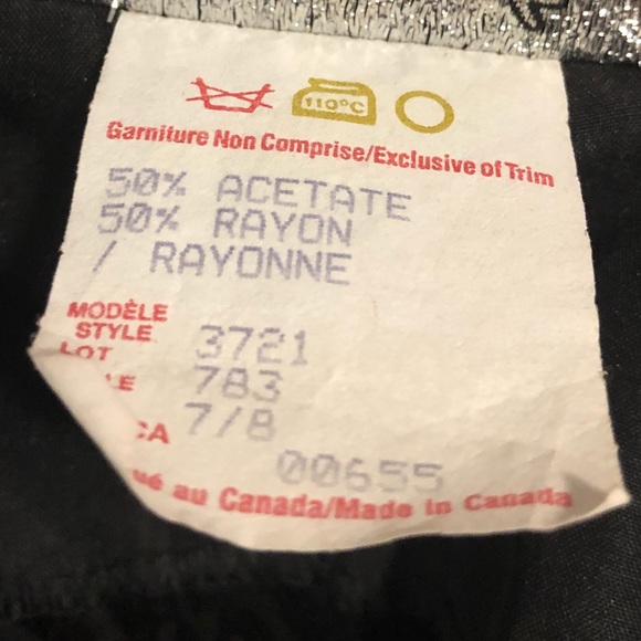 Vintage Dramatix jacquard halter top mini dress - Picture 9 of 9